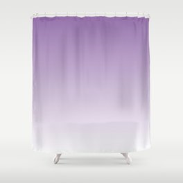 Lavender Ombre Shower Curtain