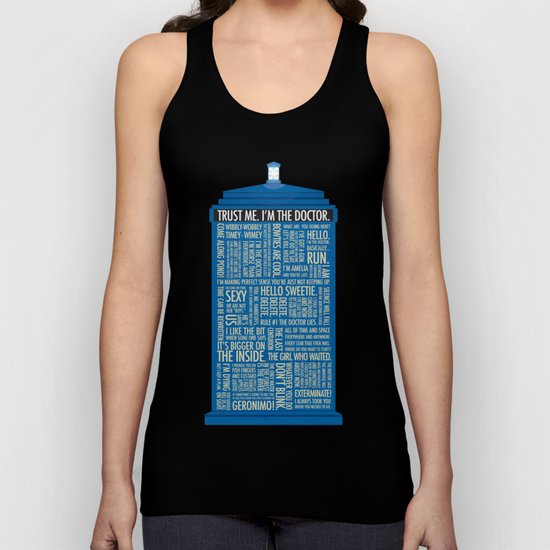 Doctor Who Unisex Tank Top