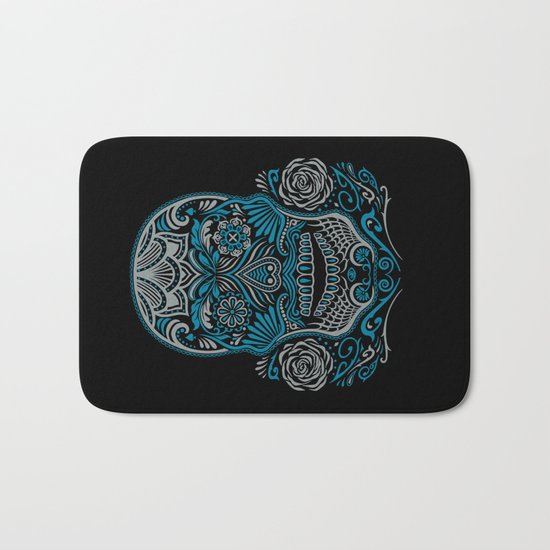 Magic Sugar Skull Bath Mat