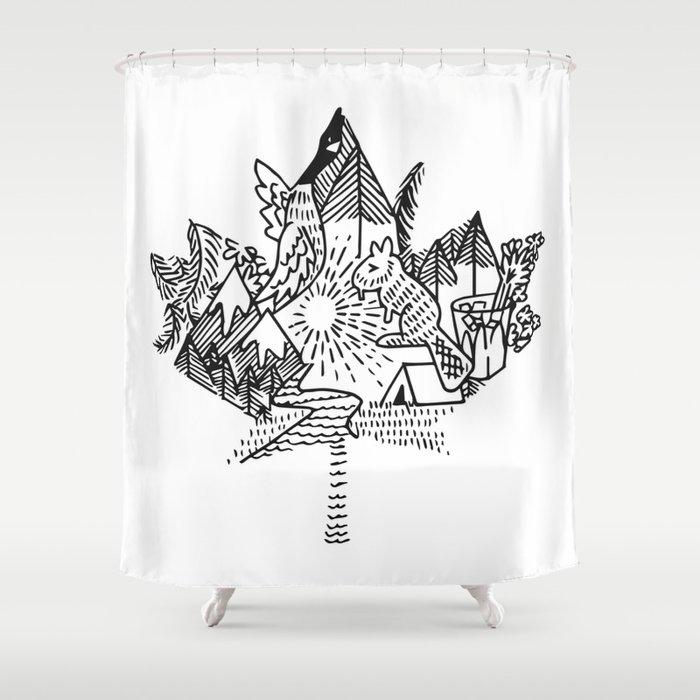 My Canada Shower Curtain By Workinlimbo Society6