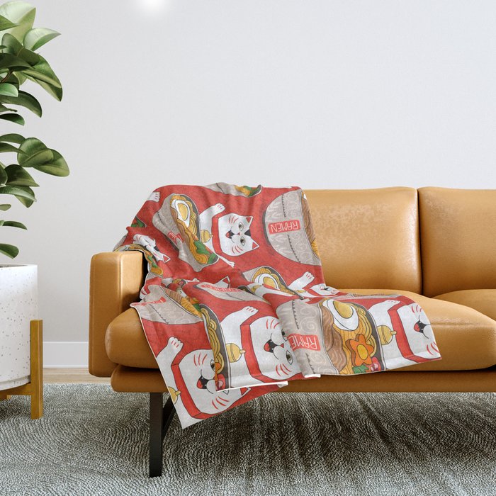 Ramen throw blanket sales