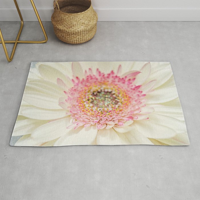 Little Girl Room Decor Wall Art Print Girls Sparkles White Flower Room Decor Glitter Rug By Luvphotography