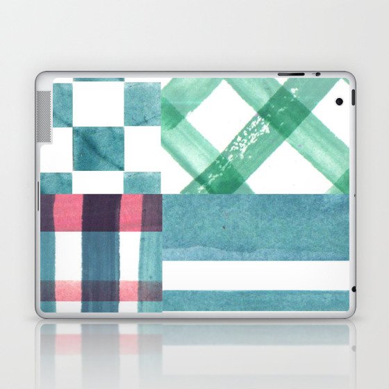 Stylized Patterns Checkers  Laptop & iPad Skin