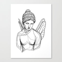 Psyche Greek Goddess Canvas Print