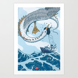 The Sea Beast Art Print