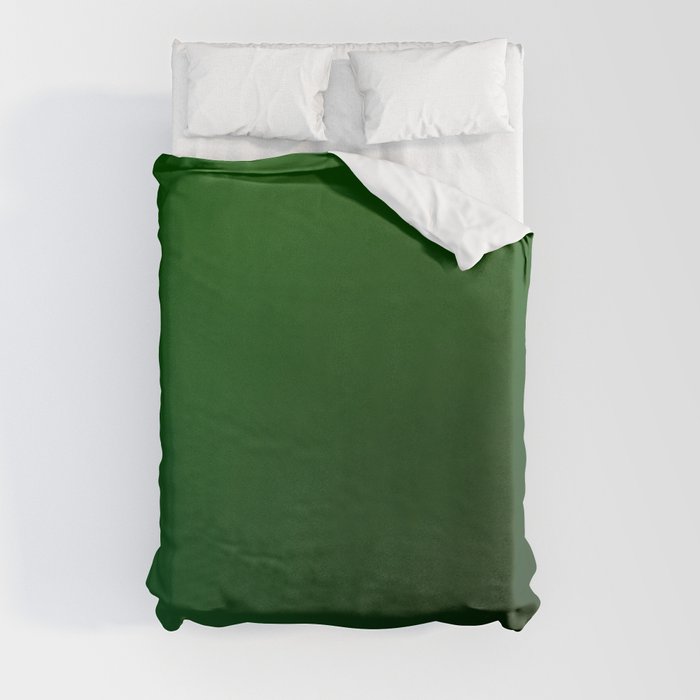 44 Green Gradient Background 220713 Minimalist Art Valourine Digital Design Duvet Cover