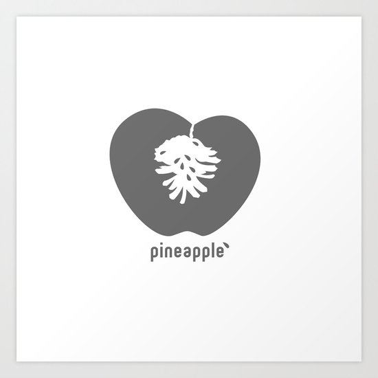 pineapple Art Print