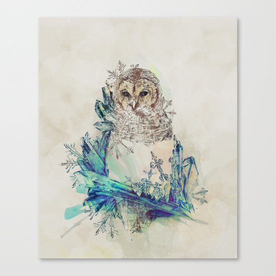 Night Frost Canvas Print
