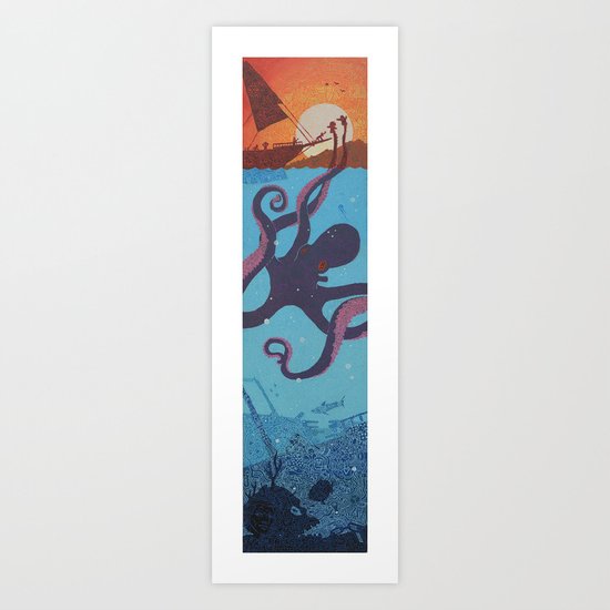 sing of the sirens Art Print
