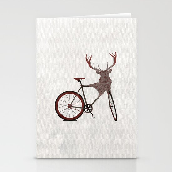 Stag Bike Stationery Cards