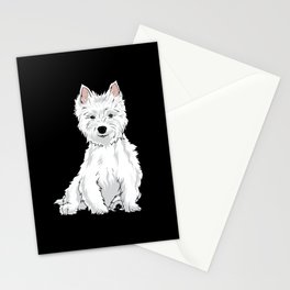 Westie Dog West Highland White Terrier Gift Stationery Cards
