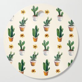 Cacti & Sunflowers Cutting Board