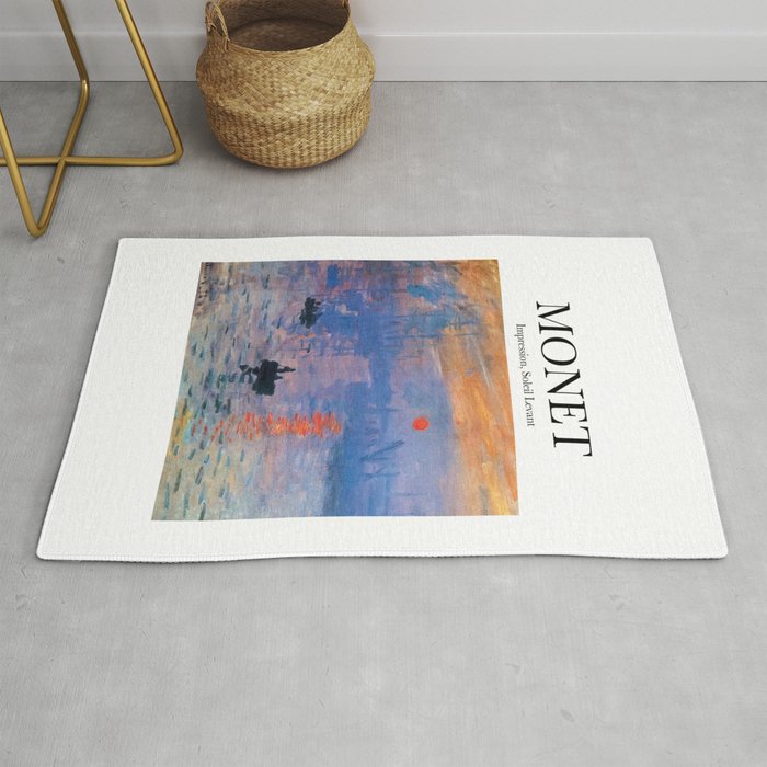 Monet - Impression, Soleil Levant Rug