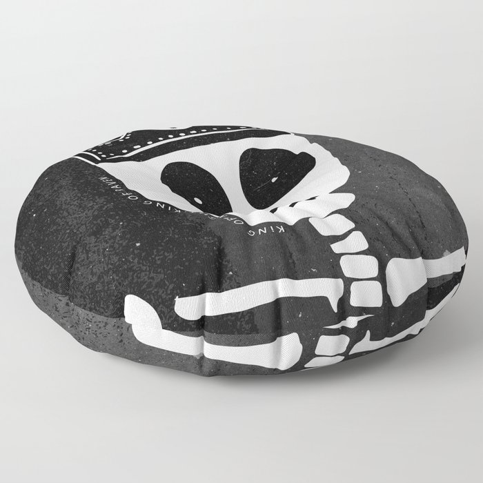 King of Raven, King of Night Floor Pillow