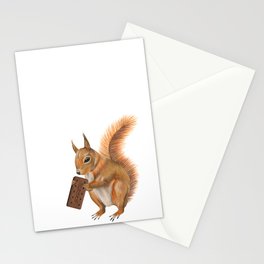 Super squirrel. Stationery Cards