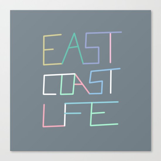 East Coast Life Canvas Print