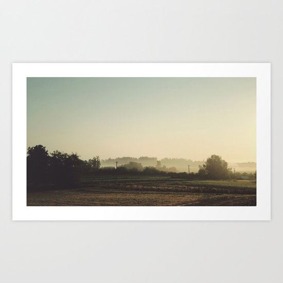 Where It Begins Art Print