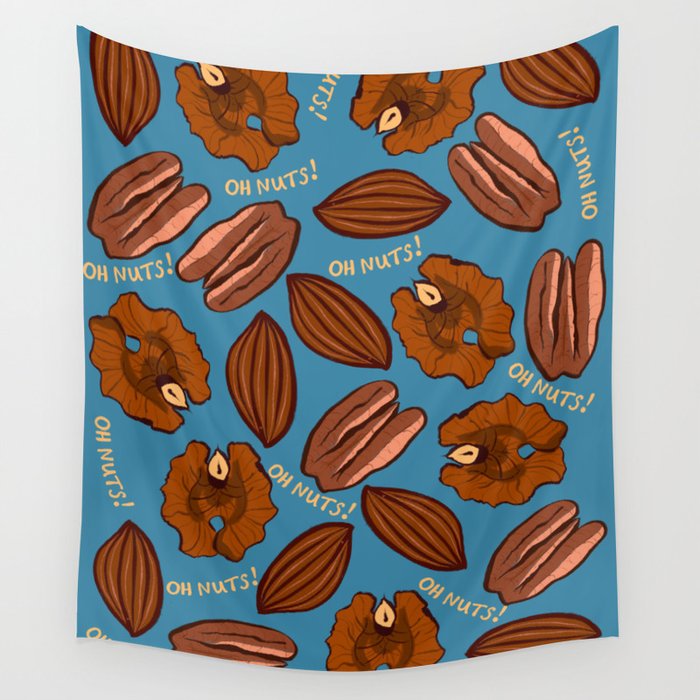 oh nuts! Wall Tapestry