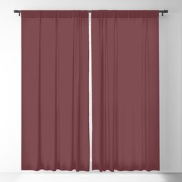 Enriched Earth Dark Red Purple Solid Color Pairs To Sherwin Williams Fine Wine SW 6307 Blackout Curtain