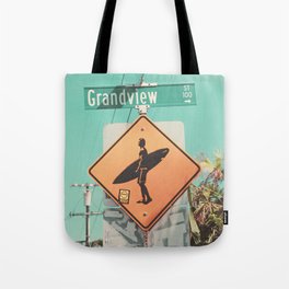 Grandview Street, Leucadia, Encinitas, California Tote Bag