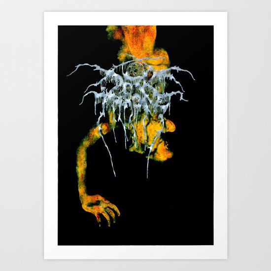 Dark Throne Art Print