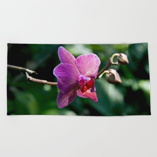 Queen of Flowers Beach Towel