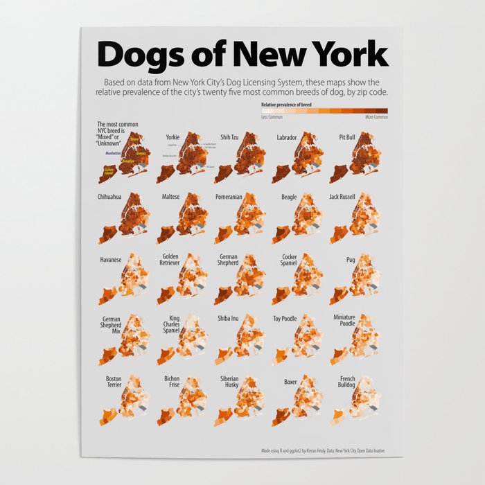 Dogs of New York Poster