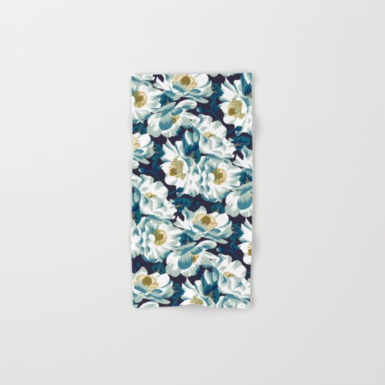 Mount Cook Lily (Night) Hand & Bath Towel