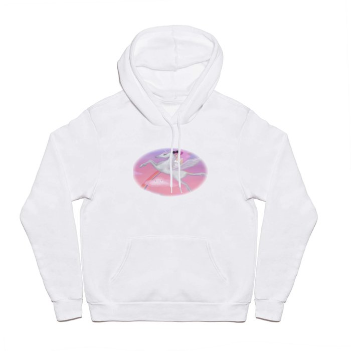 The Girl Who Flew Over the Clouds Hoody