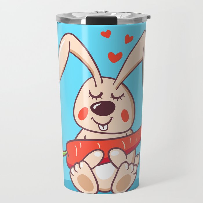 Happy bunny Travel Mug