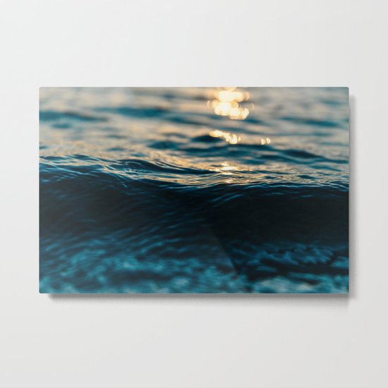 Cold Water Metal Print