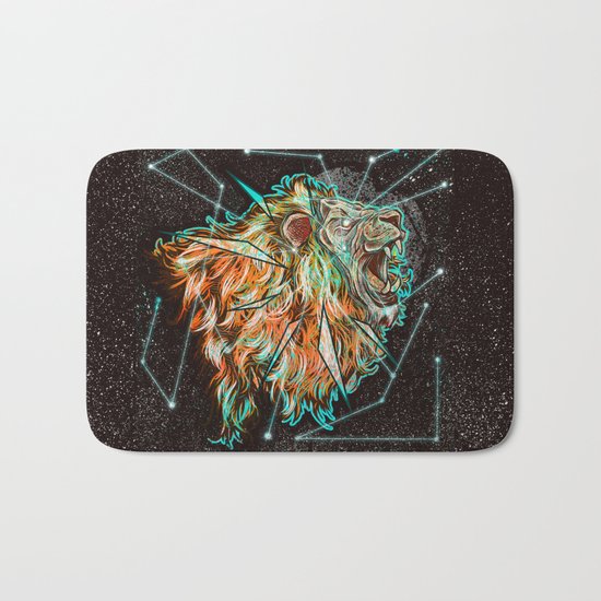 Space lion Bath Mat