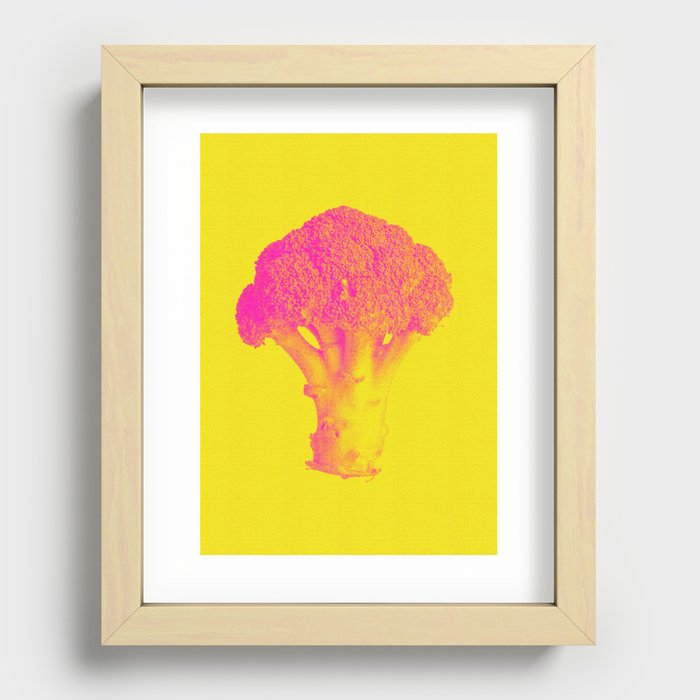 Broccoli Recessed Framed Print