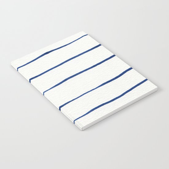 Blue Stripes Notebook