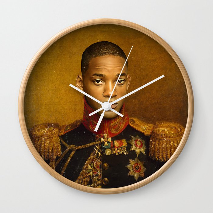 Will Smith - replaceface Wall Clock