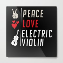 Electric Violin Musical Instrument Metal Print | Songcomposer, Musicians, Violinmusic, Graphicdesign, Electricviolin, Singers, Violininstrument, Musicinstruments, Guitar, Funnymusician 