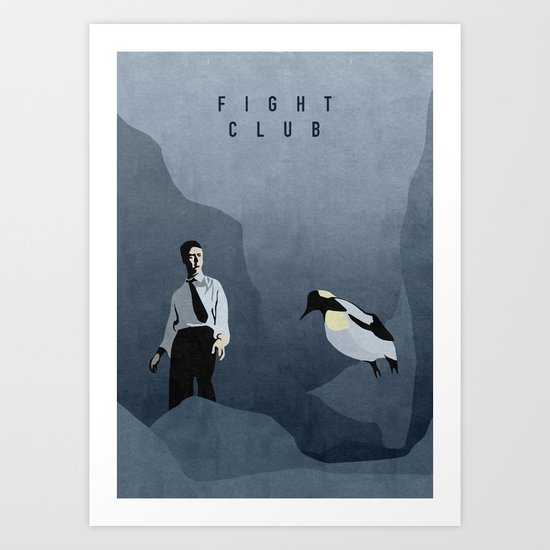 FIGHT CLUB Art Print
