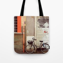 New York City Graffiti and Bike (Color) Tote Bag