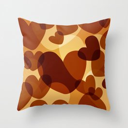 Seventy-century gingerbread Throw Pillow