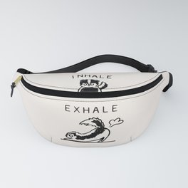 Inhale Exhale Skunk Fanny Pack