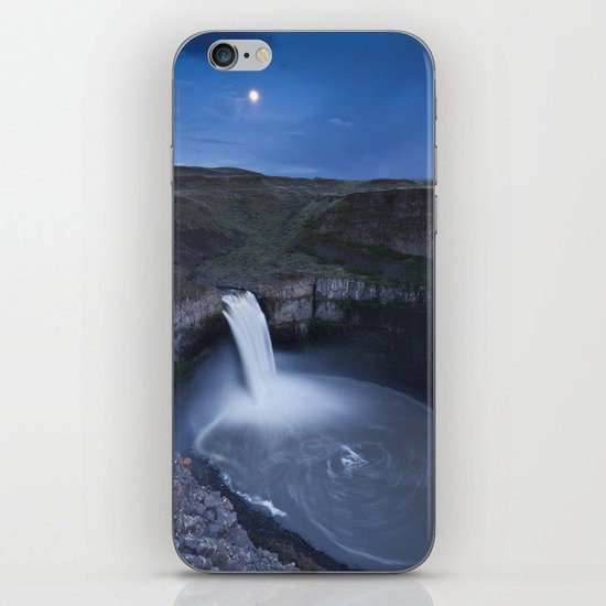 Palouse Falls Moon iPhone & iPod Skin