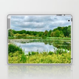 Skyscape on the Open Pond Laptop Skin