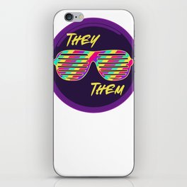 They  Them iPhone Skin