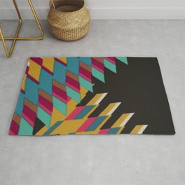 abstract pattern Rug