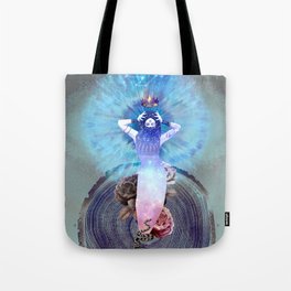 Crowning of the great being Tote Bag