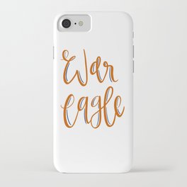 War Eagle iPhone Case