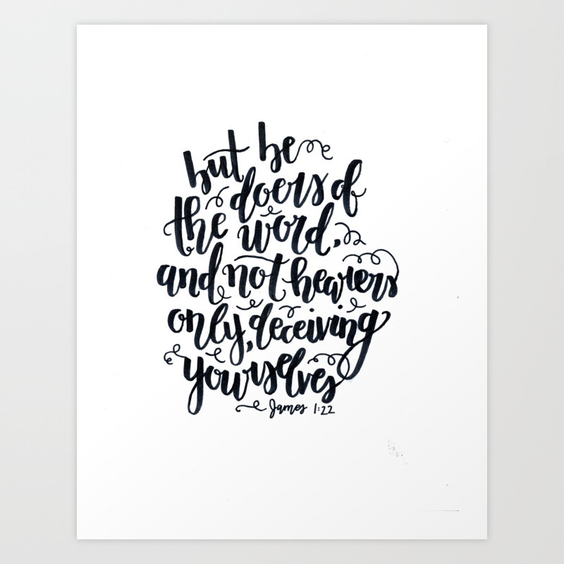 James Bible Verse Calligraphy Lettering Black And White Jesus Christian Faith Word Hear Art Print By Ashymd Society6 If you rarely need to switch to black and white/grey scale printing then you'd do this under the print preview (office 2013/2016). james bible verse calligraphy lettering black and white jesus christian faith word hear art print by ashymd