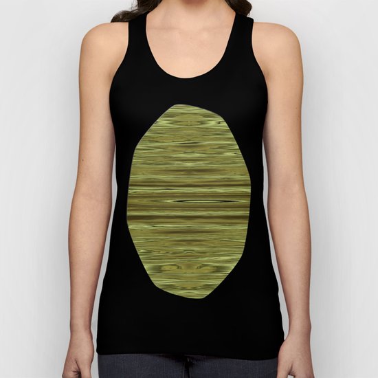 Abstraction Serenity in Pinewood Unisex Tank Top