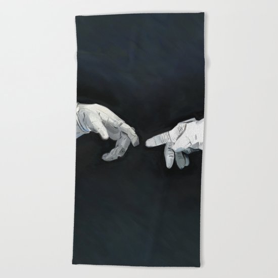 Cosmic Touch Beach Towel