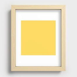 Pineapple Yellow Recessed Framed Print
